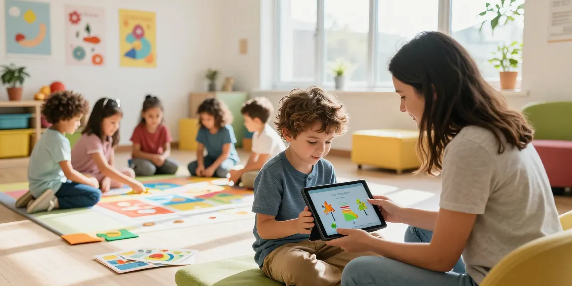 Children receiving executive functioning support autism Burlington in a bright, engaging therapy environment.
